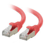 C2G 10ft Cat6a networking cable Red 118.1" (3 m) S/FTP (S-STP)