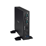 Shuttle XPC slim DS67U Intel® Celeron® 3855U 8 GB DDR3L-SDRAM 64 GB SSD Windows 7 Professional Mini PC Black