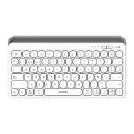 Acteck Inspire Trek TI737 teclado Universal RF inalámbrico + bluetooth Español Gris, Blanco