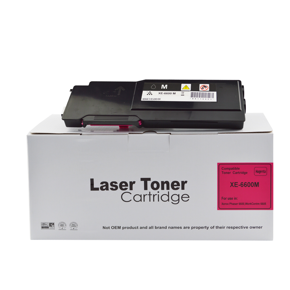 Image of CTS Wholesale Compatible Xerox Phaser 6600 Hi Cap Magenta Toner 106R02