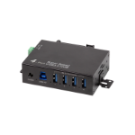 LogiLink USB 3.0 Hub, 4-port, metal case, industrial level, DIN rail