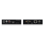 Blustream HEX100HD-VGA KIT AV transmitter & receiver Black