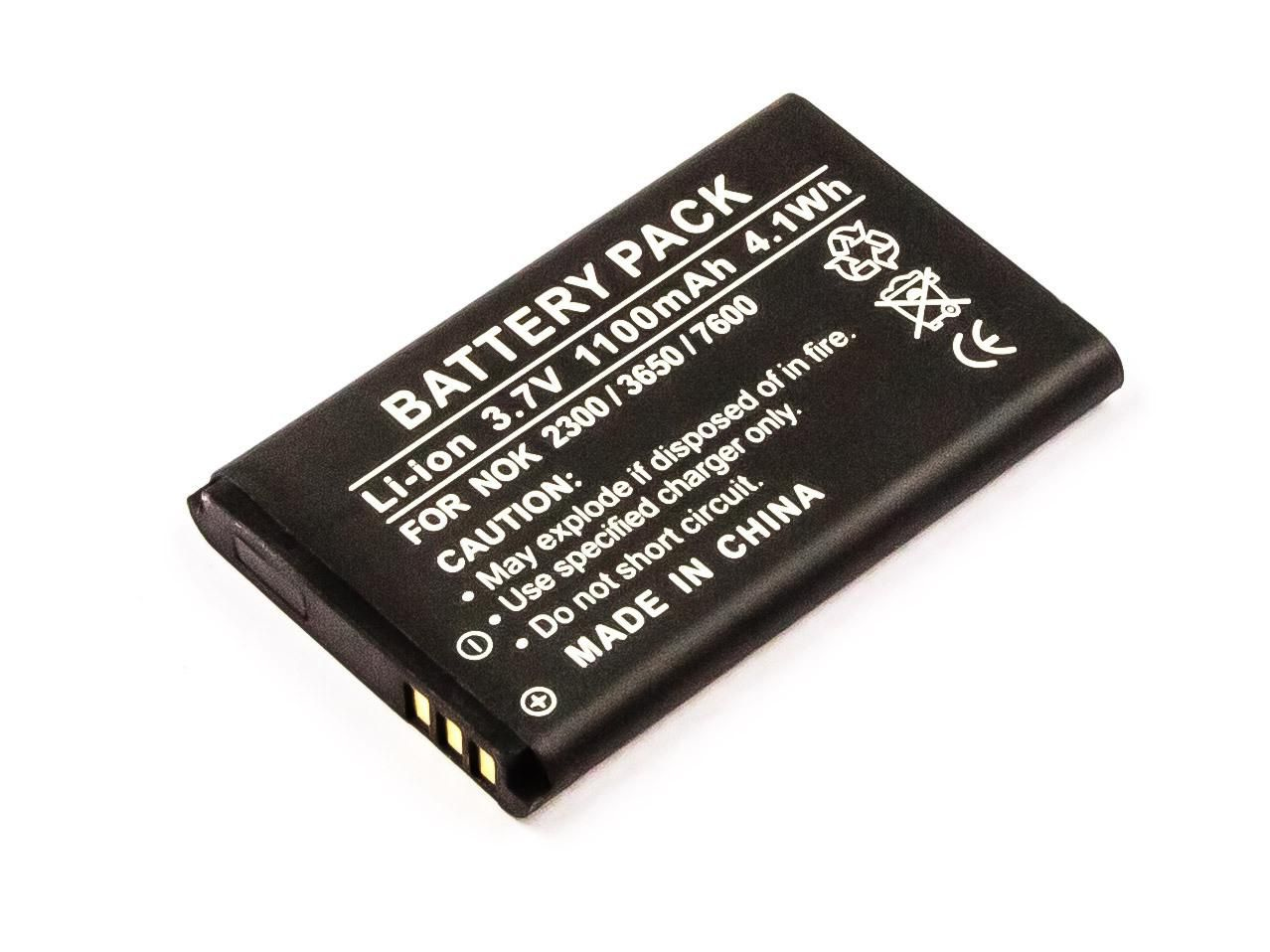 Image of CoreParts MBMOBILE1048 mobile phone spare part Battery Black