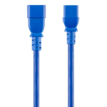 Monoprice 40111 power cable Blue 35.4" (0.9 m) C14 coupler IEC C13