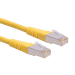 ROLINE Câble Patch S/FTP (PiMF) catégorie 6, jaune, 1m