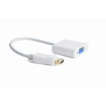 Gembird A-DPM-VGAF-02-W video kabel adapter VGA (D-Sub) DisplayPort Wit