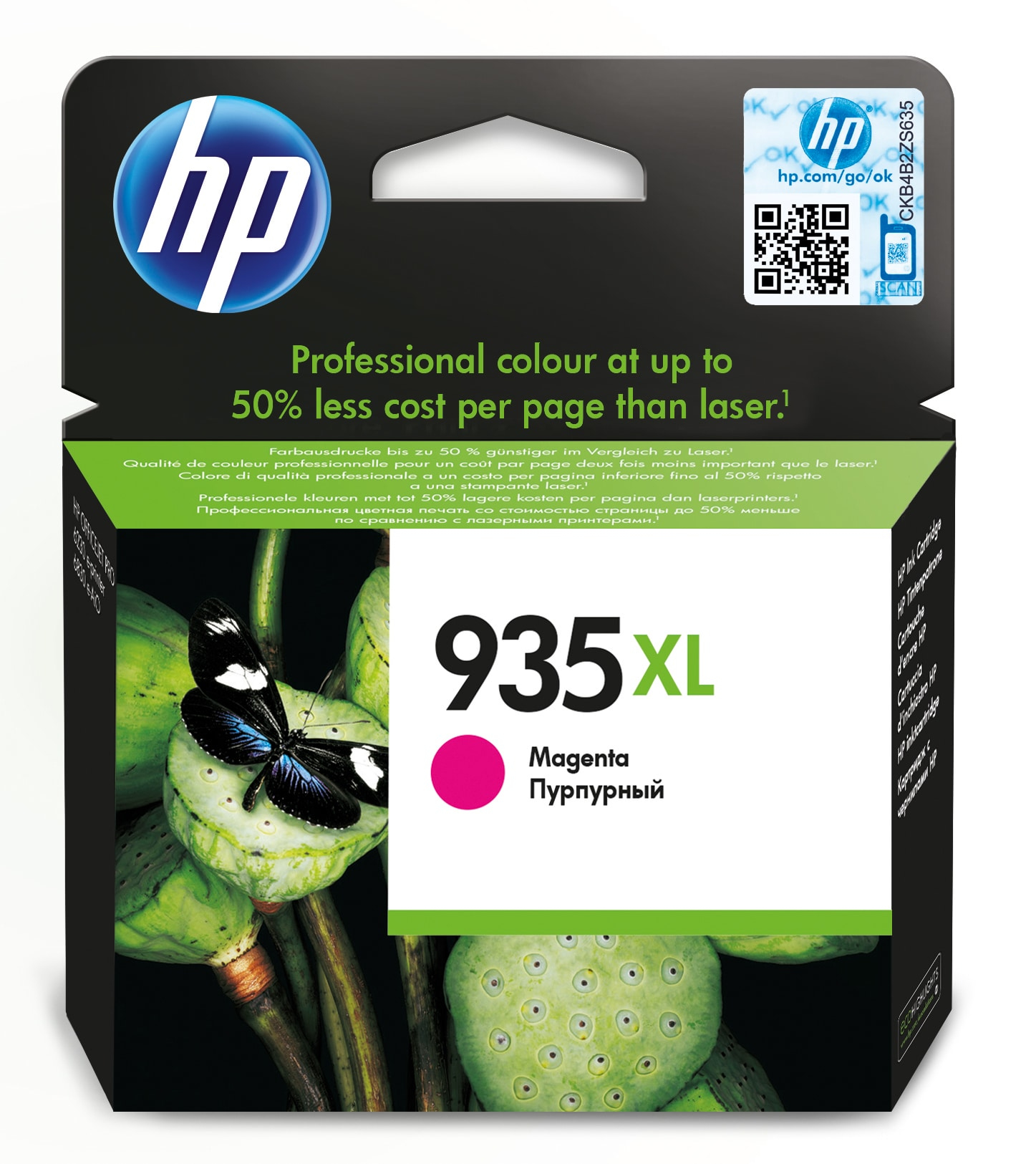 Image of HP C2P25AE/935XL Ink cartridge magenta high-capacity, 825 pages...