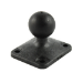RAM Mounts RAP-B-347U kit de montaje Negro Aluminio, Caucho