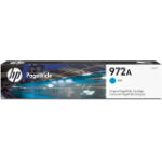 HP 972A Cyan Original PageWide Cartridge