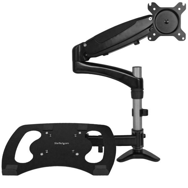 StarTech.com Single-Monitor Arm - Laptop Stand - One-Touch Height Adjustment