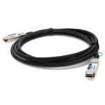 AddOn Networks ADD-Q28INQ28MX-P1M InfiniBand/fibre optic cable 39.4" (1 m) QSFP28 Black