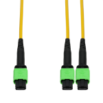 AddOn Networks ADD-24FMPO-2MPO30M9SMF InfiniBand/fibre optic cable 30 m MPO 2x MPO OFNR Green, Yellow