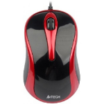 A4Tech N-350-2 mouse Office Ambidextrous USB Type-A V-Track 1000 DPI