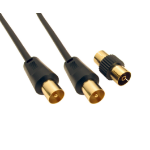 Cables Direct 2TV-05BK coaxial cable 5 m