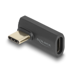 DeLOCK USB Adapter 40 Gbps USB Type-C PD 3.1 240 W male to female rotated angled left / right 8K 60 Hz