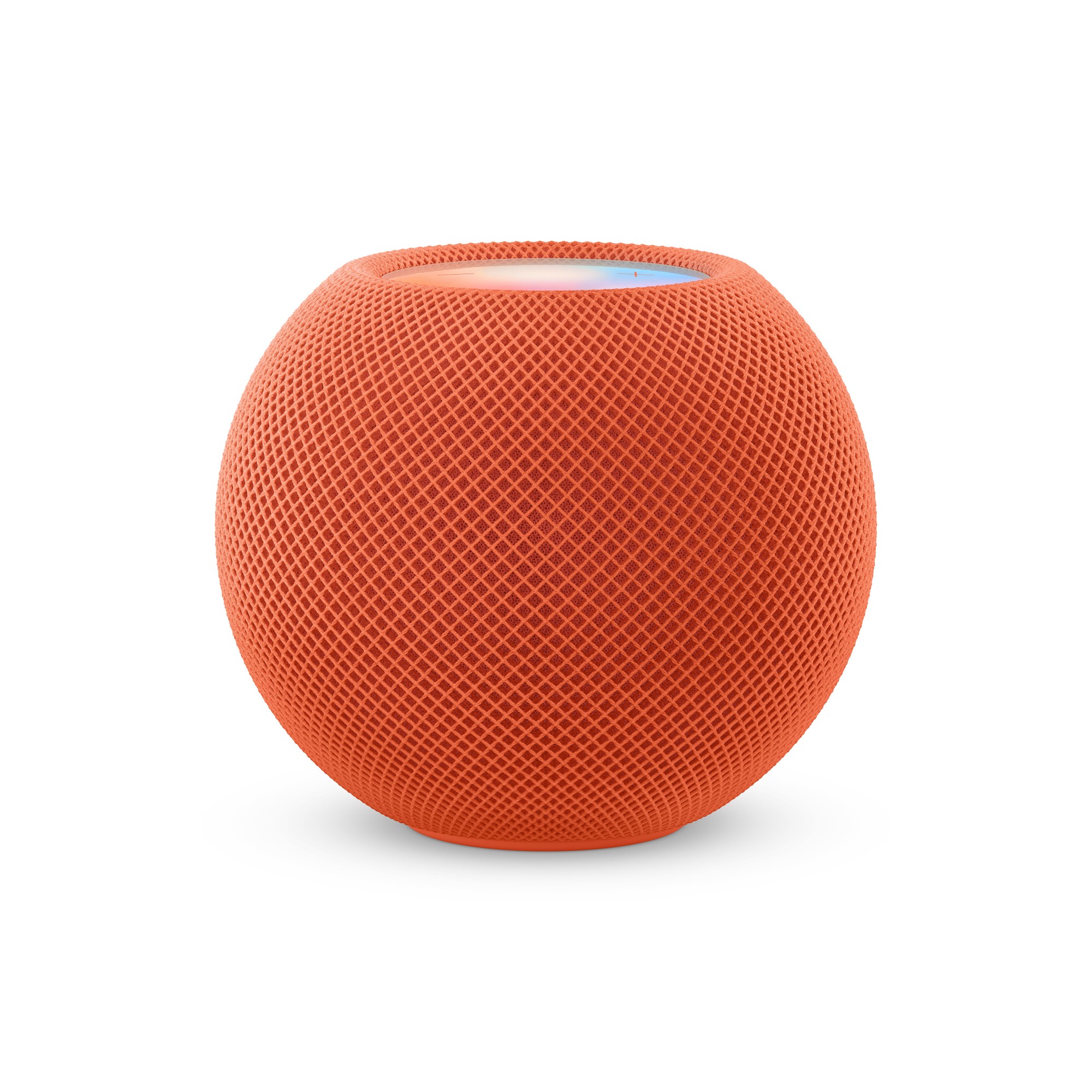MJ2D3D/A APPLE HomePod mini - Apple Siri - Round - Orange - Full range - Touch - Apple Music - TuneIn