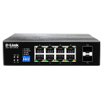 D-Link DIS-F100G-10PS-E network switch Unmanaged Gigabit Ethernet (10/100/1000) Power over Ethernet (PoE)