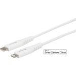 eSTUFF ES602021 lightning cable 0.5 m White