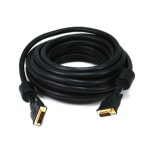 Monoprice 2788 DVI cable 421.3" (10.7 m) DVI-D Black