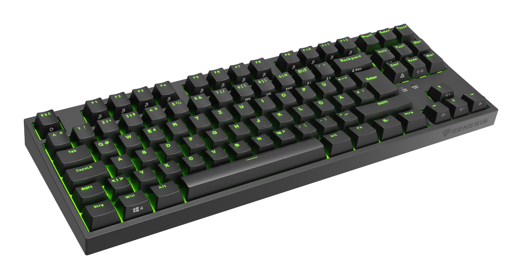 NKG-2184 GENESIS Gaming Tastatur THOR 404 TKL KAIHL kabelgeb. (DE)