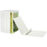 MARBIG ENVIRO CLEARVIEW INSERT BINDER A4 65MM 3D WHITE