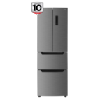 TCL RP320FXE0UK fridge-freezer Freestanding 320 L E Stainless steel