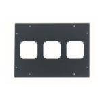 Middle Atlantic Fan Top Accepts Three 4 Inch Fans ERK Series