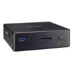 Shuttle XPC nano NC1010BA PC's/werkstation Intel® Celeron® 4205U 4 GB DDR4-SDRAM 120 GB SSD Windows 10 Pro Mini PC Zwart