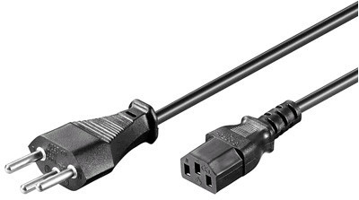 Image of Microconnect PE160450 power cable Black 5 m C13 coupler