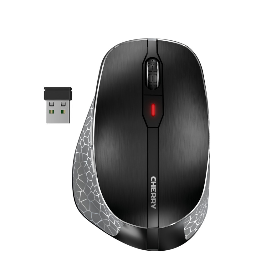 Image of CHERRY MW 8C ERGO mouse Right-hand RF Wireless + Bluetooth Optical...