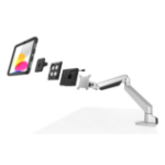 Compulocks Universal Tablet Magnetic Articulating Arm Mount Plus Hub Black