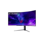 LG 45GR95QE-B computer monitor 113 cm (44.5") 3440 x 1440 pixels Wide Quad HD OLED Black