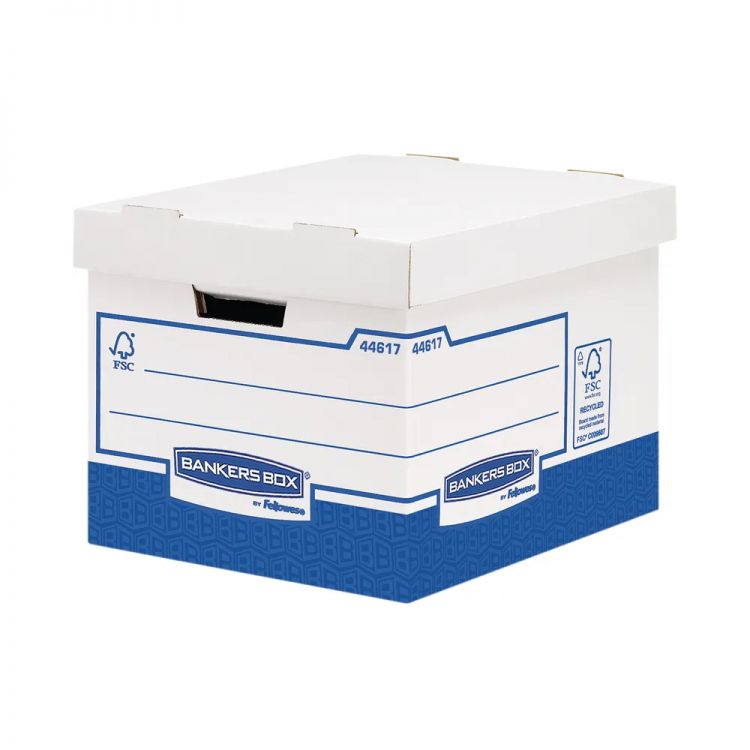 4461701 BANKERS BOX Heavy-Duty Storage Box Pack of 10