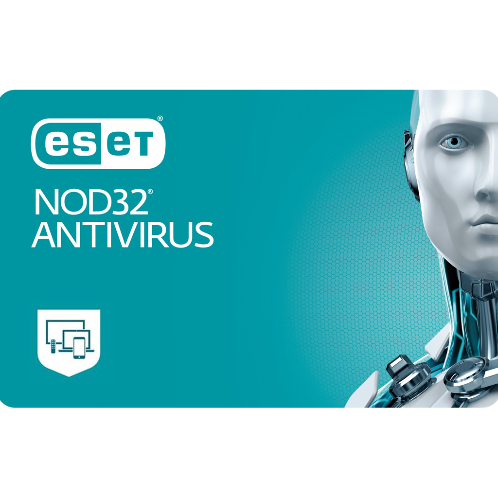 EAV-N2A3-VAKT ESET SOFTWARE ESD NOD32 Antivirus 3 User - Subscription License - Anti-Virus