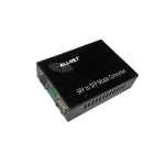 ALLNET 134409 netwerk media converter 1000 Mbit/s Multimode, Single-mode Zwart