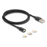 DeLOCK 88165 USB cable 1 m USB A Black