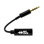 Mic-Lock 3.5mm Microphone Blocker - SoundPass- Black
