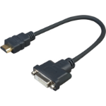 Vivolink PROHDMIADAPDVI video cable adapter 0.2 m HDMI DVI-D Black