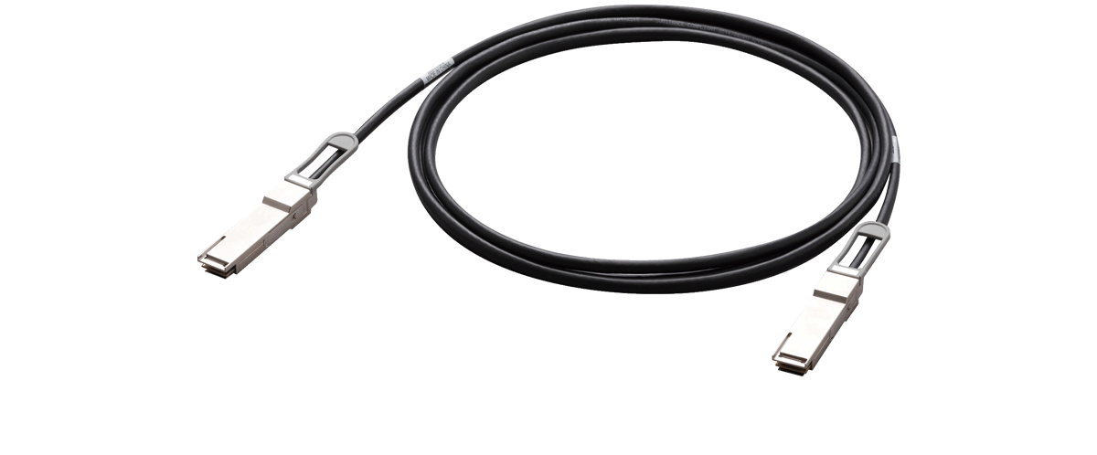 Allied Telesis AT-QSFP28-1CU Serial Attached SCSI (SAS) Cable 1 M 25.8