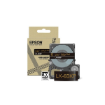 Epson C53S672096/LK-6BKP DirectLabel-etikettes black on gold 24mm x 8m for Epson LabelWorks LW-C 610