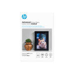 HP Advanced Photo Paper, Glossy, 65 lb, 4 x 6 in. (101 x 152 mm), 100 sheets