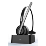 4XEM 4XWLHSTH10B headphones/headset Wireless Head-band Office/Call center Bluetooth Charging stand Black