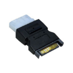 Cables Direct RB-413 cable gender changer 4 Pin 15 pin Black