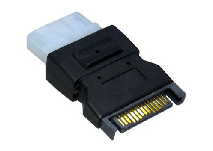 Cables Direct Women's Black Rb-413 Cable Gender Changer 4 Pin 15 Pin