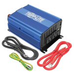 Tripp Lite PINV1000 power adapter/inverter Auto/Indoor 1000 W Black, Blue