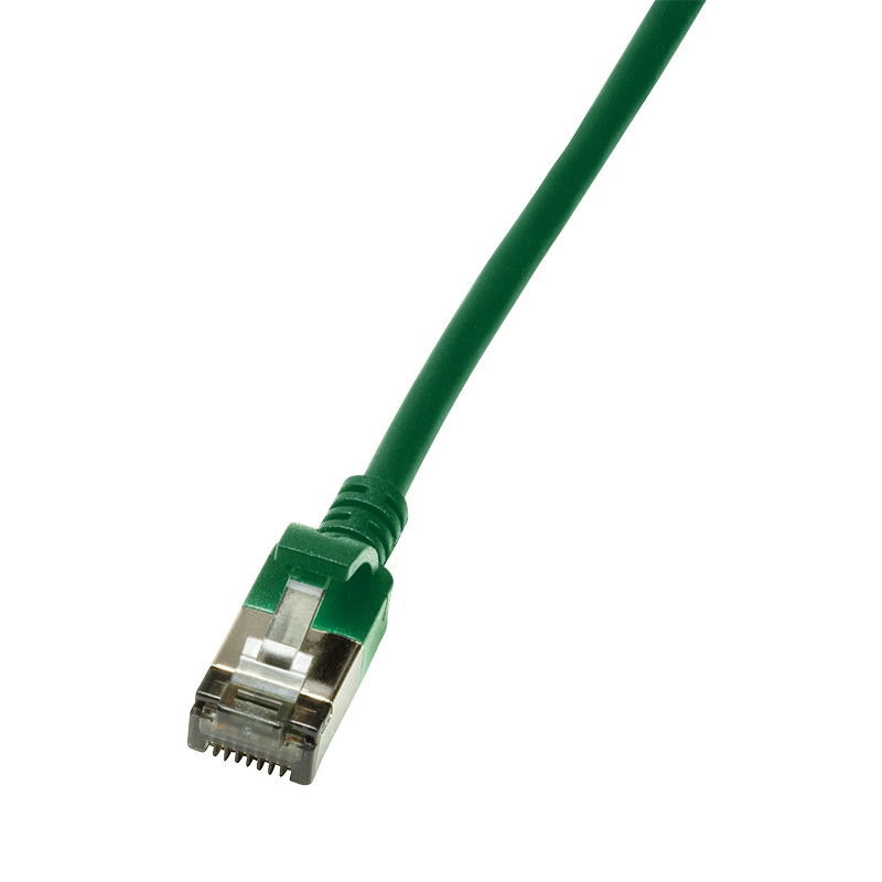 Image of LogiLink Ultraflex networking cable Green 5 m Cat6a S/UTP (STP)