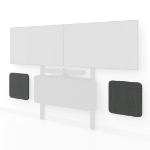 Heckler Design H806-BG video conferencing accessory Wall mount Black, Gray