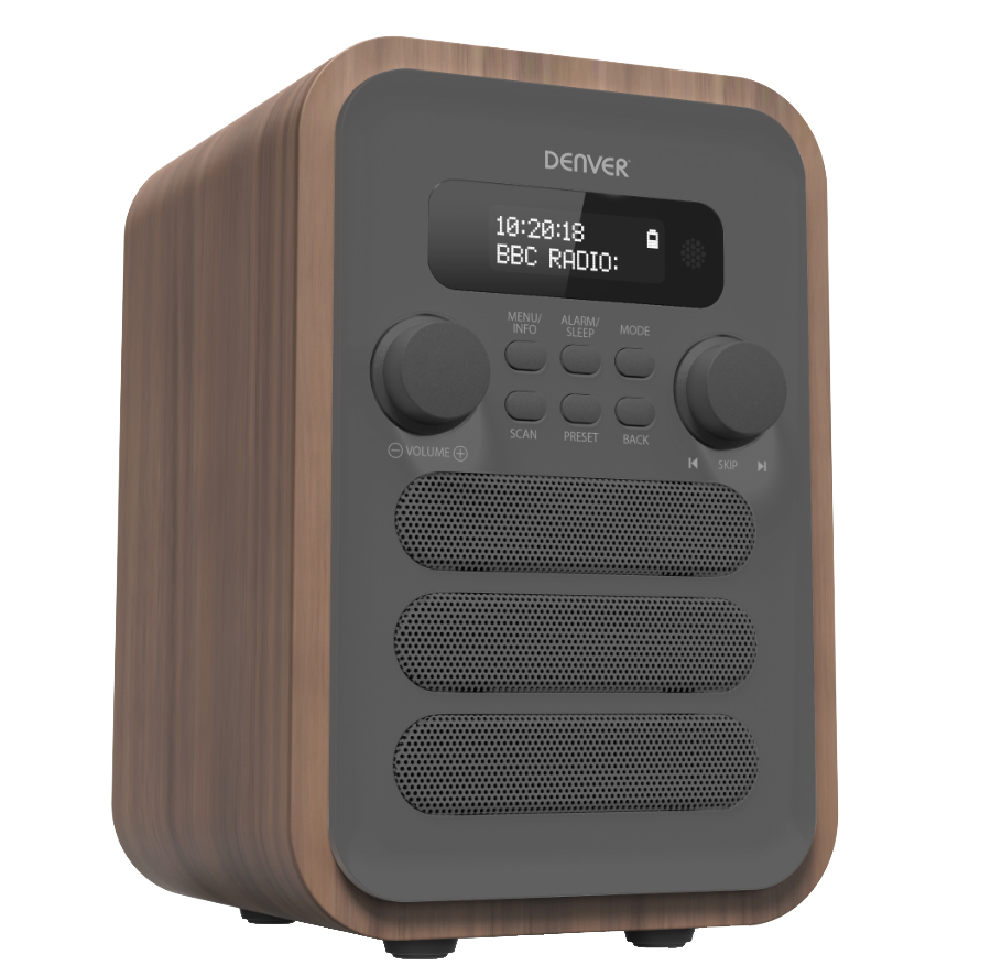 Image of Inter Sales Radio DAB-48 grey