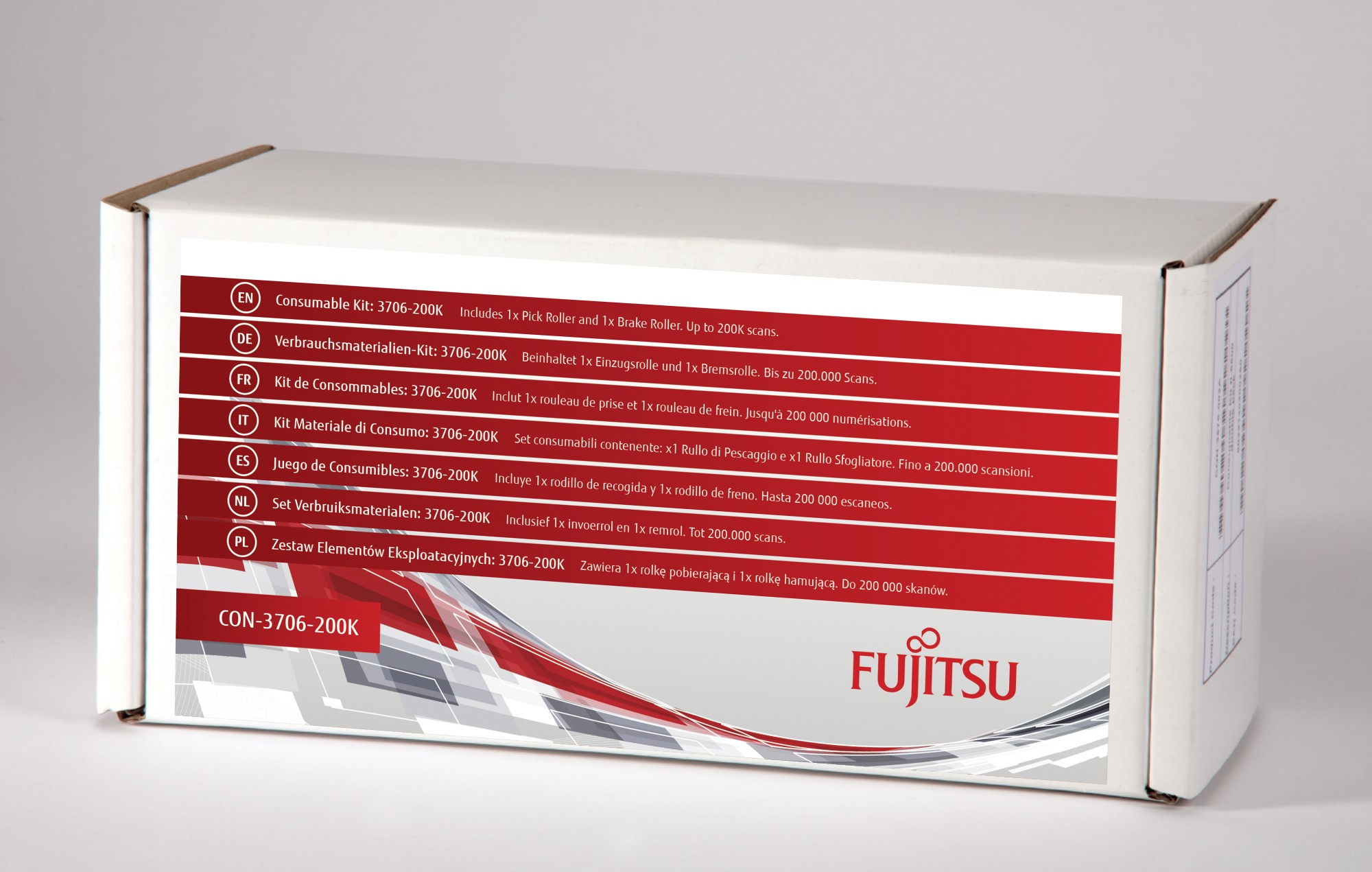 Photos - Printer Part Fujitsu 3706-200K Consumable kit CON-3706-200K 