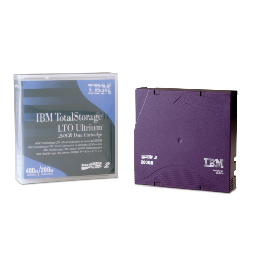 IBM LTO Ultrium 200 GB Data Cartridge Blank data tape 1.27 cm